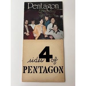Pentagon Self Titled / 4 Sides Of Pentagon LP VG+